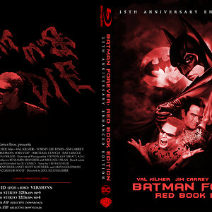 Batman Forever: Red Book Edition - The 15th Anniversary Revision - Bluray Art Sleeve