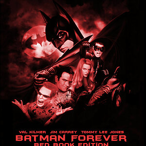 Batman Forever: Red Book Edition - The 15th Anniversary Revision - Bluray Art Cover