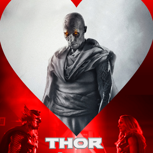 Thor Love plus Thunder minus Comedy poster