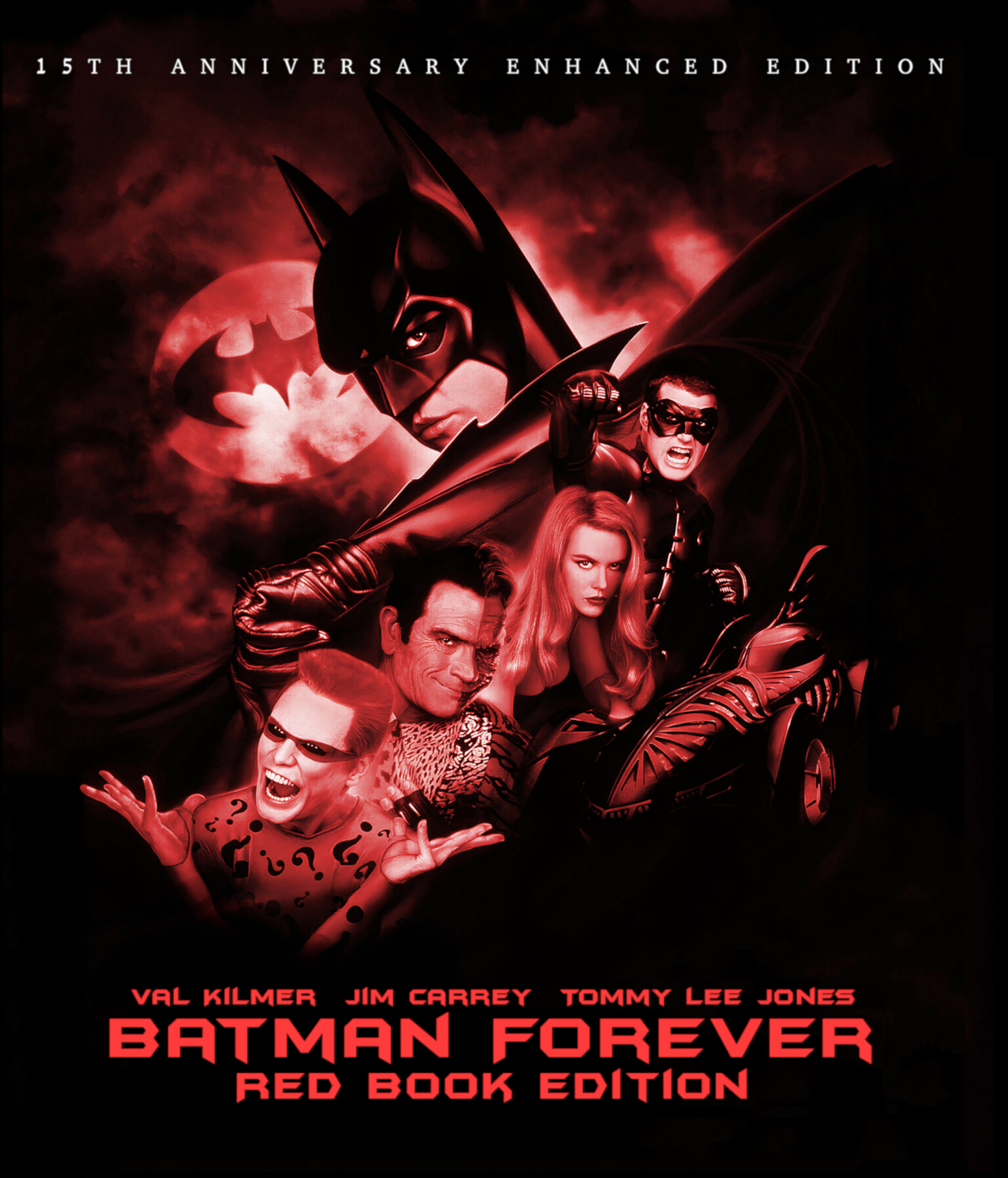 Batman Forever: Red Book Edition - The 15th Anniversary Revision - Bluray Art Cover