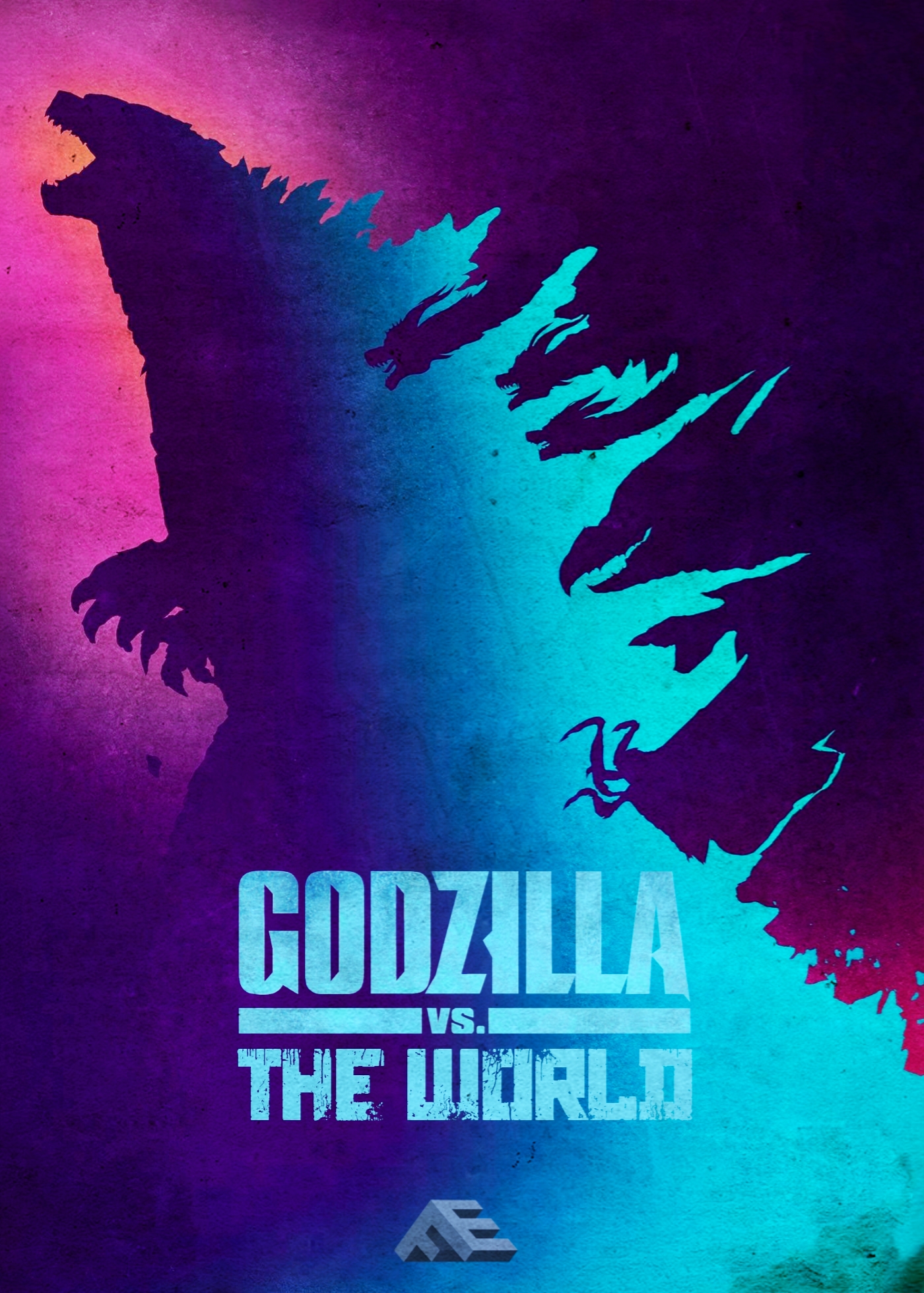 Godzilla Vs The World REDUX poster